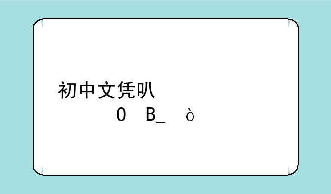 初中文凭可以考大专吗？