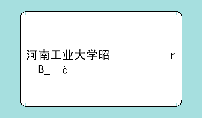 河南工业大学是一本吗？